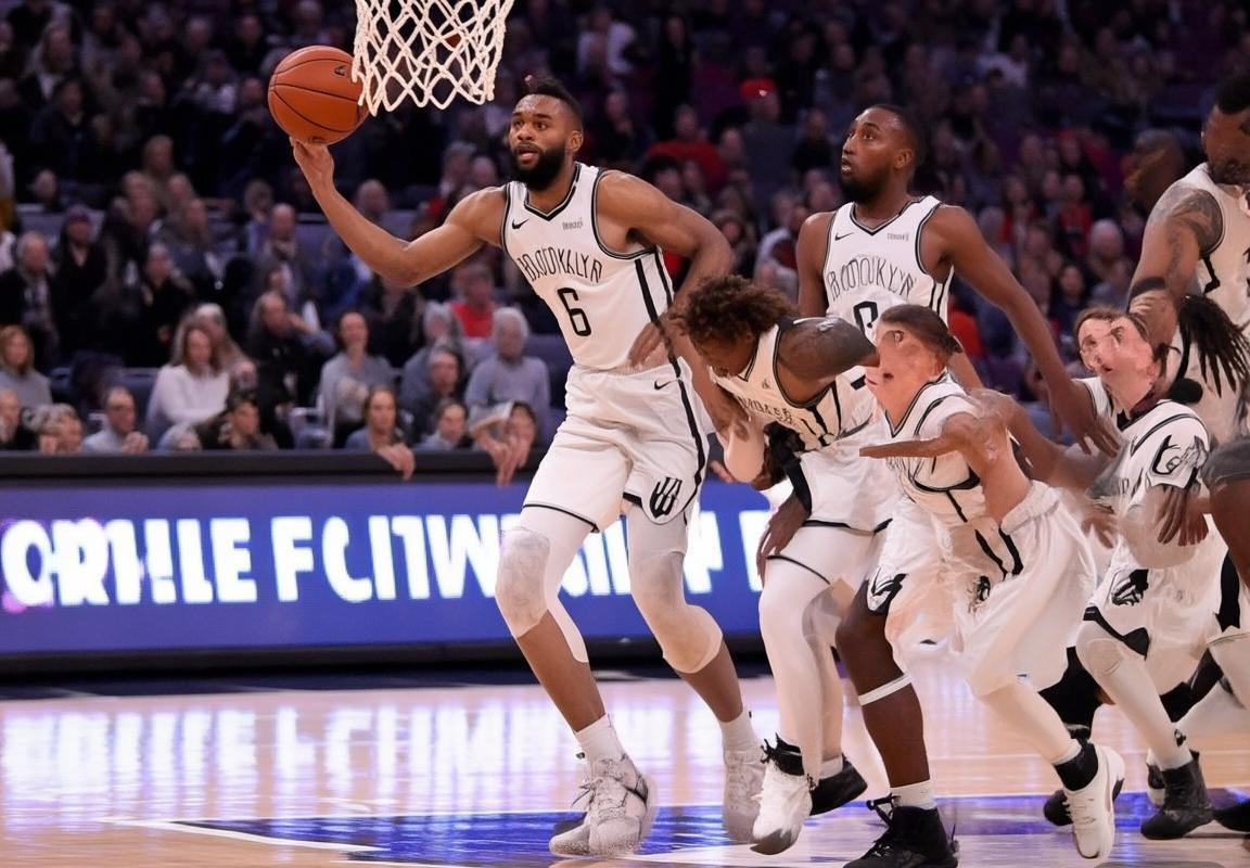 巴恩斯手感冰冷猛龙进攻受阻，迈克尔·波特高效表现助篮网结束五连败